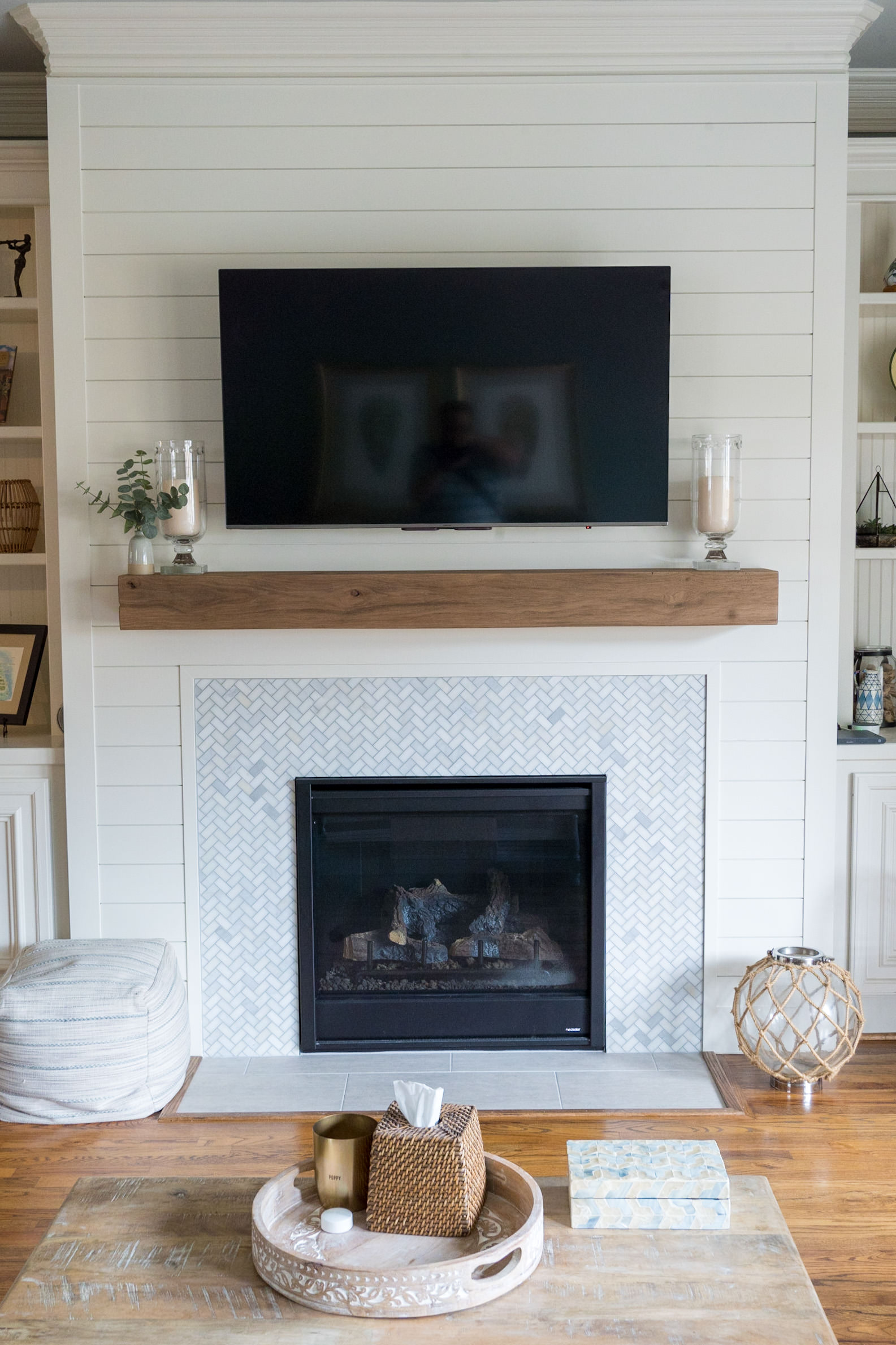 Custom home living space Houston — Matt Baker Contracting