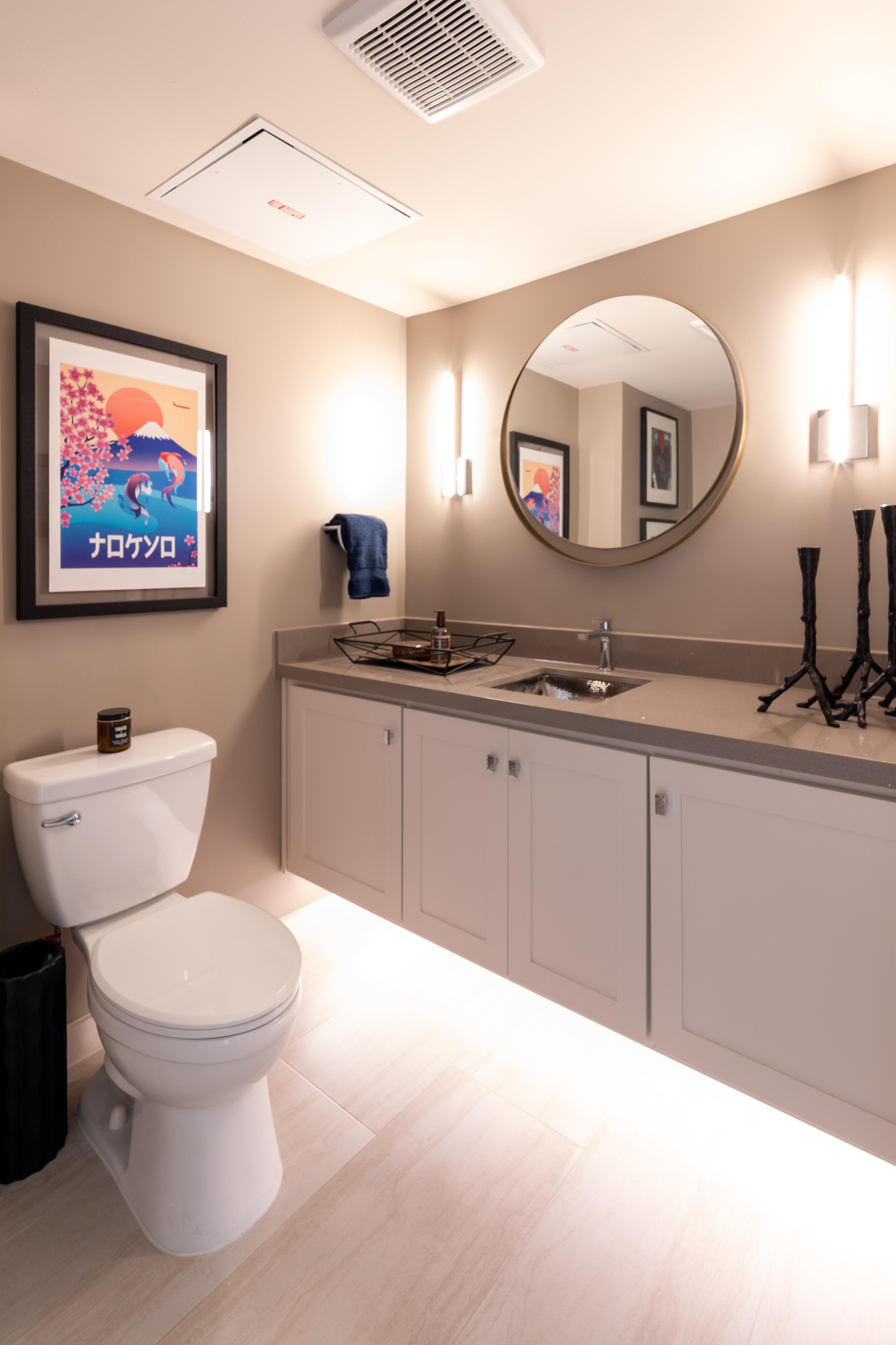 Modern bathroom vanity Houston — Matt Baker Contracting